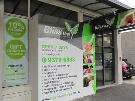 bliss thai massage melbourne